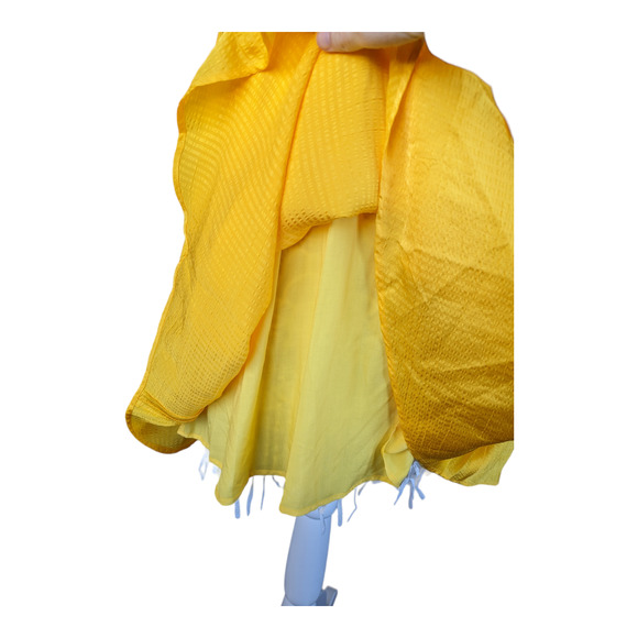 Paris Atelier & Other Stories Voluminous Yellow Dress S - Picture 7 of 11
